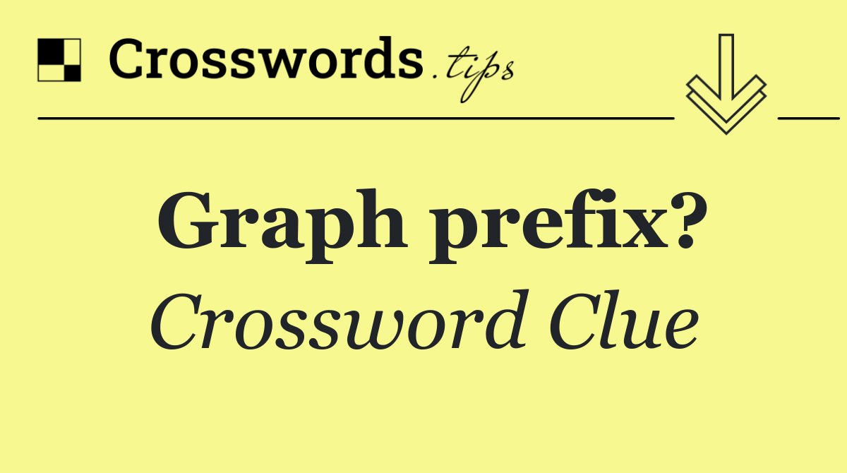 Graph prefix?