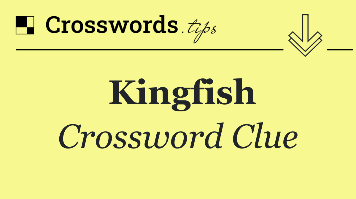 Kingfish