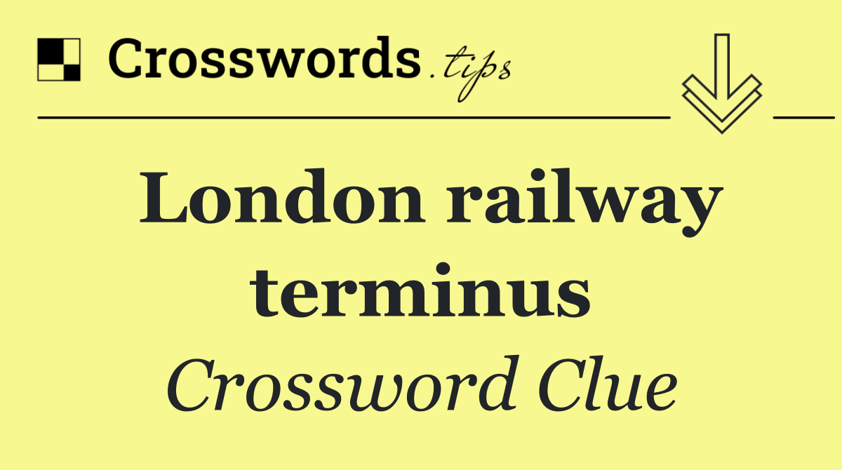 London railway terminus