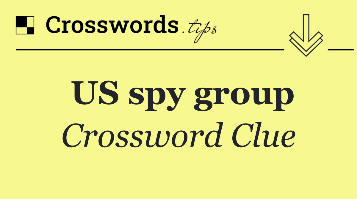 US spy group