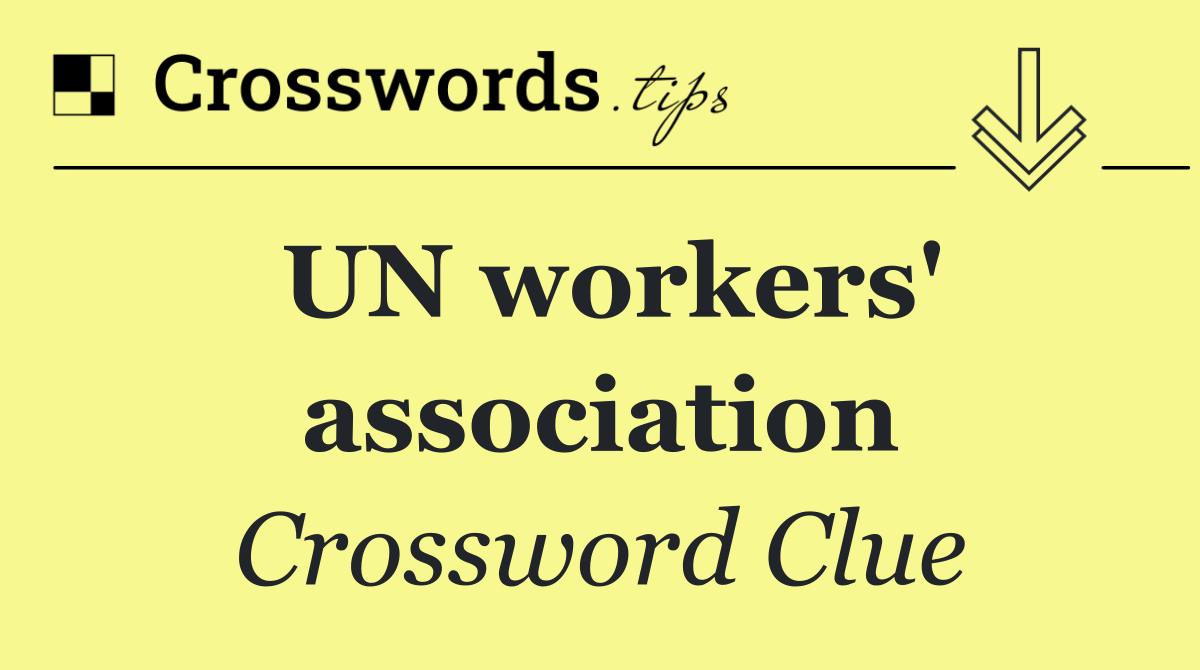 UN workers' association