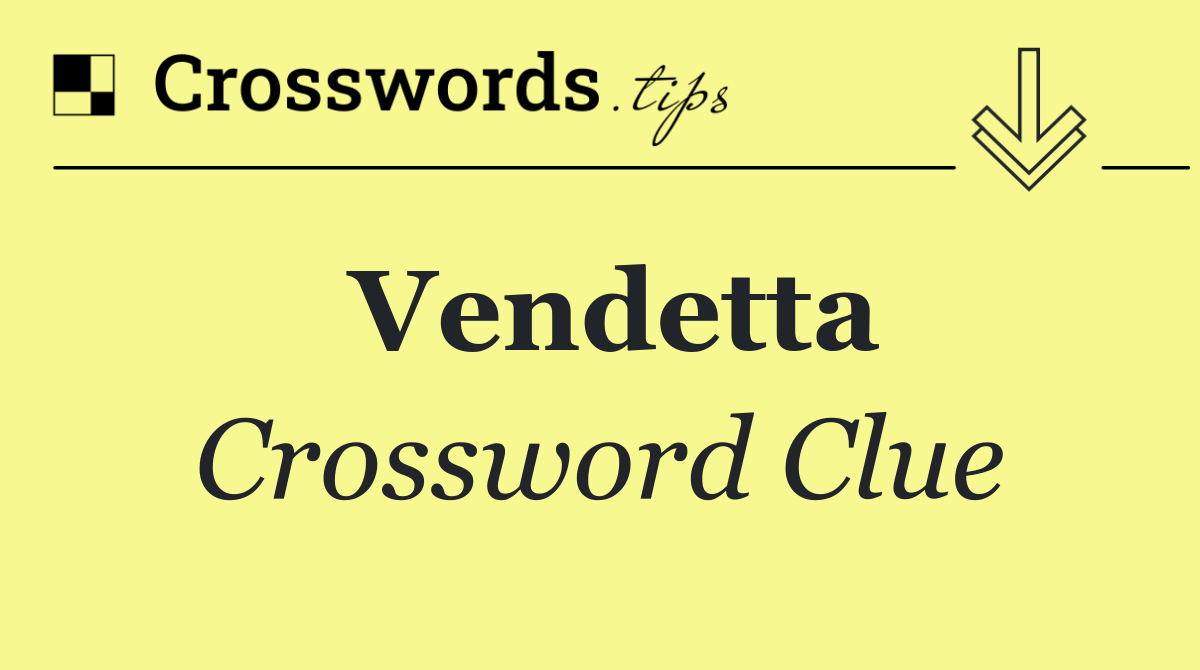 Vendetta