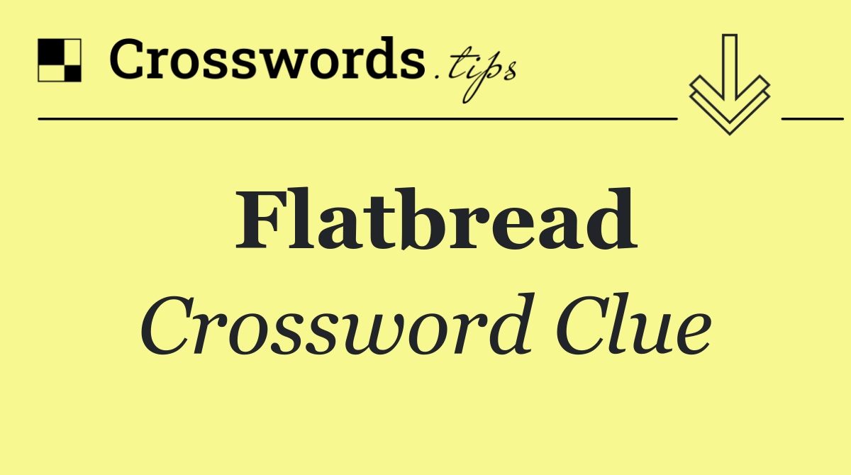 Flatbread