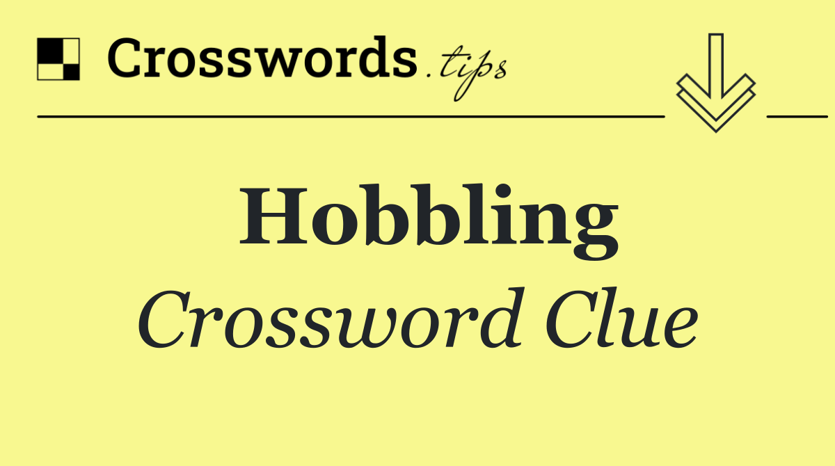 Hobbling