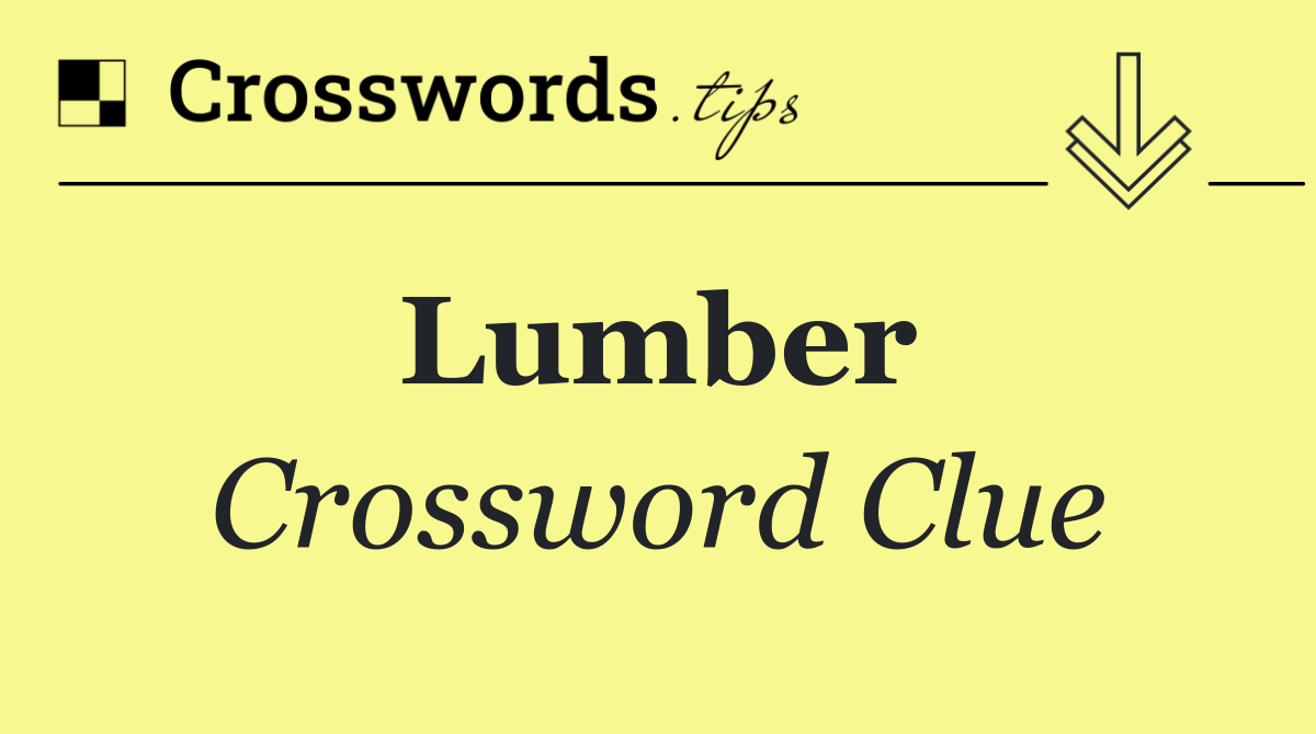 Lumber 