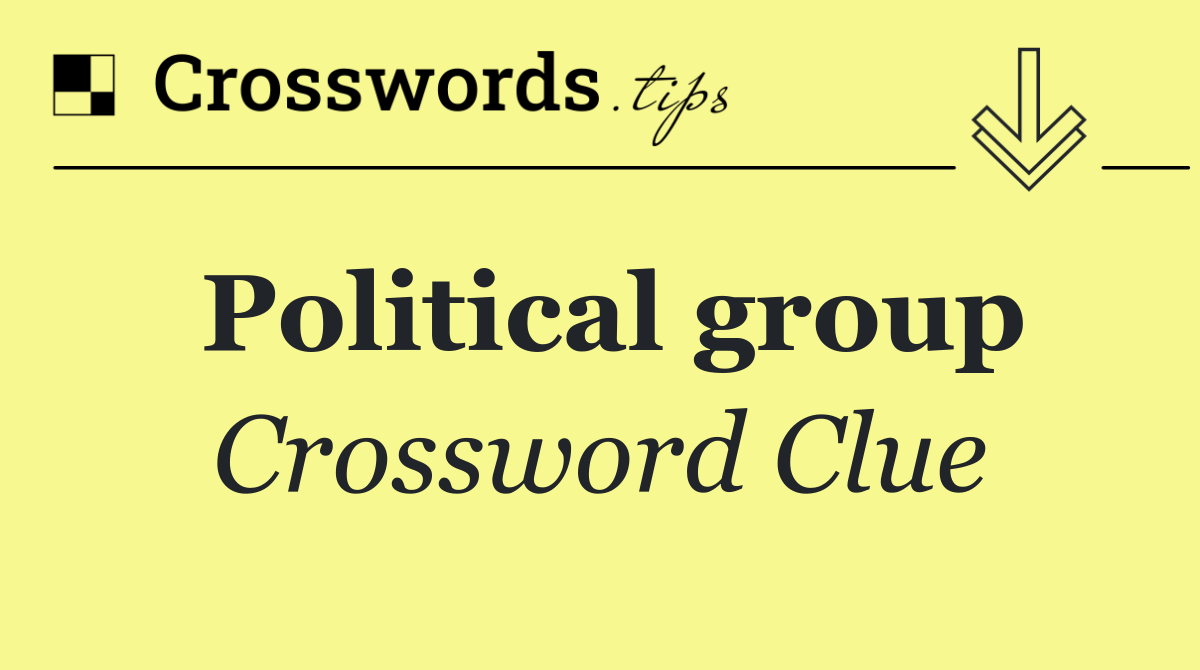 Political group