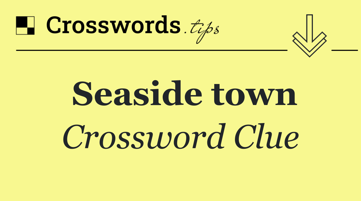 Seaside town