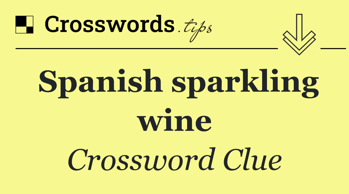 Spanish sparkling wine