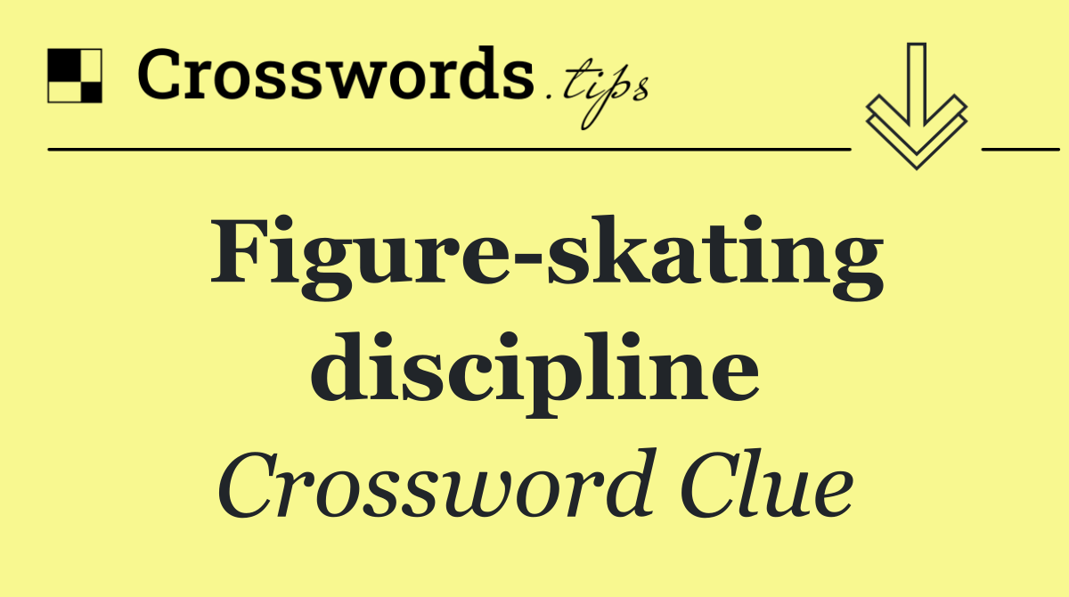 Figure skating discipline