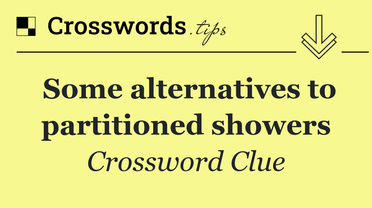 Some alternatives to partitioned showers