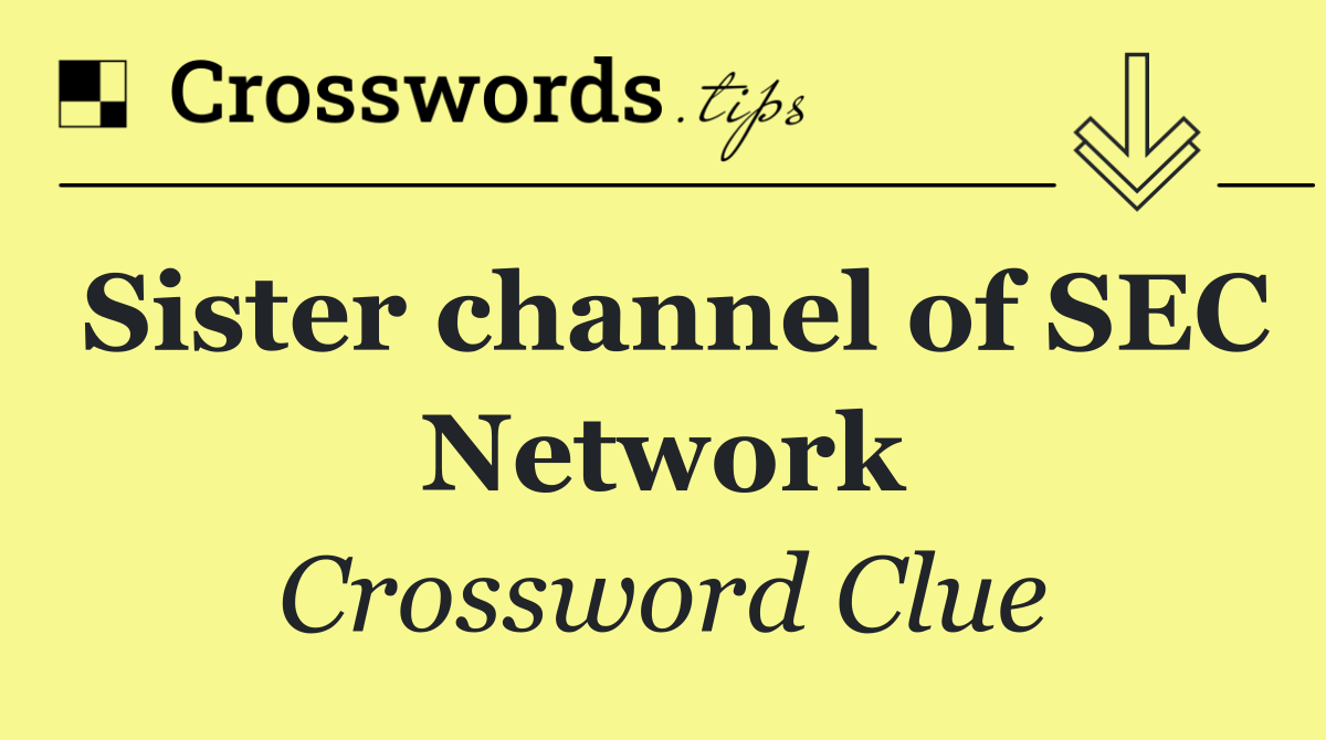 Sister channel of SEC Network