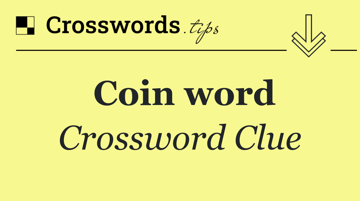 Coin word