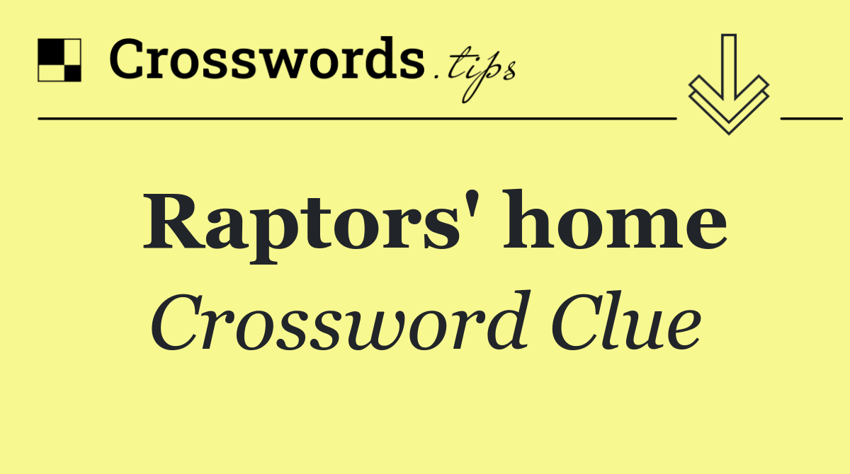 Raptors' home