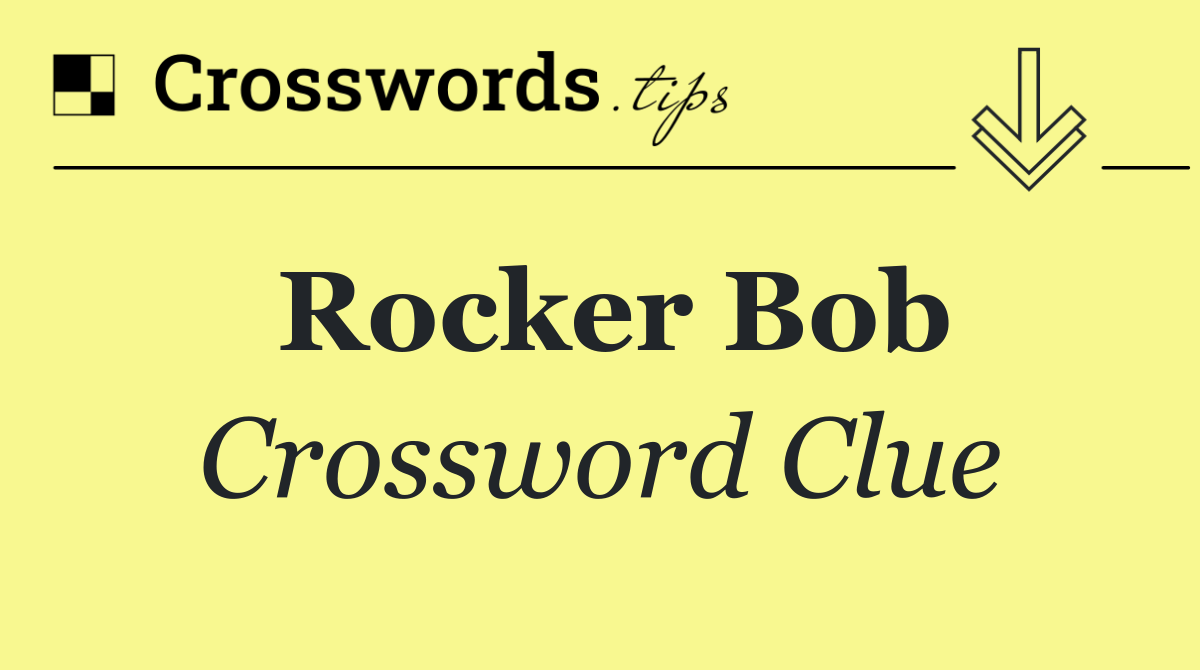 Rocker Bob