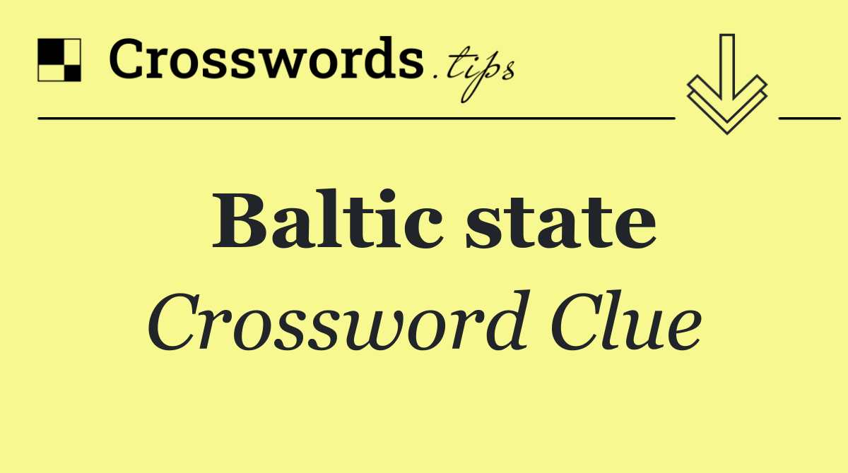 Baltic state