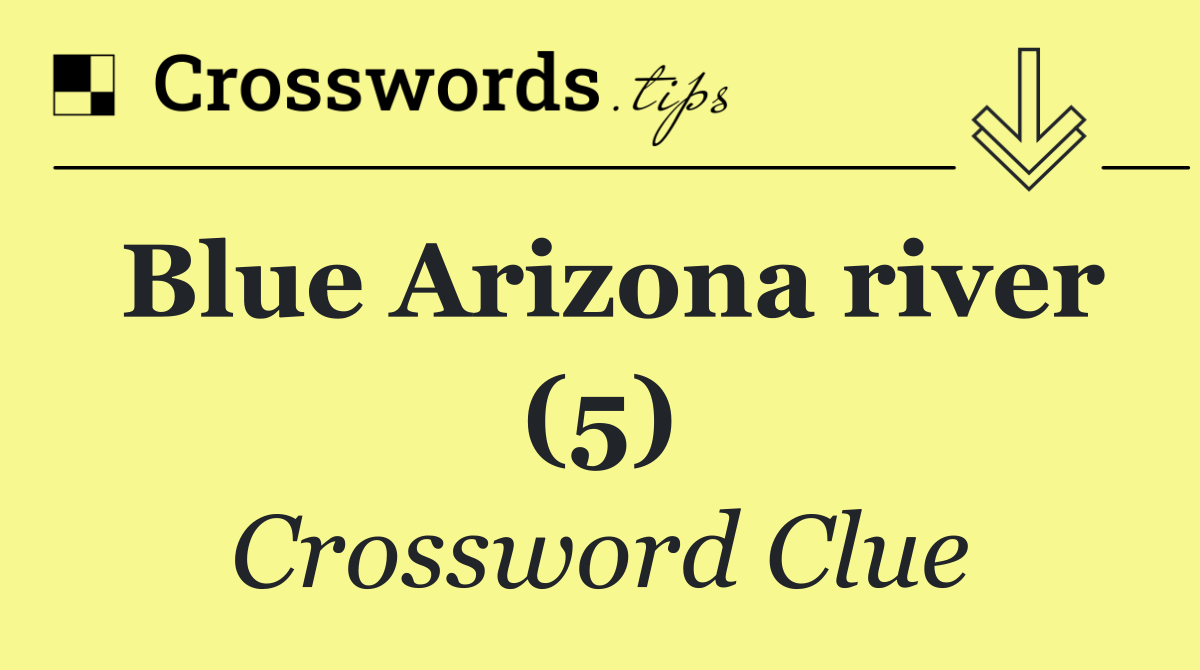 Blue Arizona river (5)