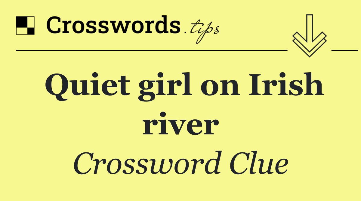 Quiet girl on Irish river