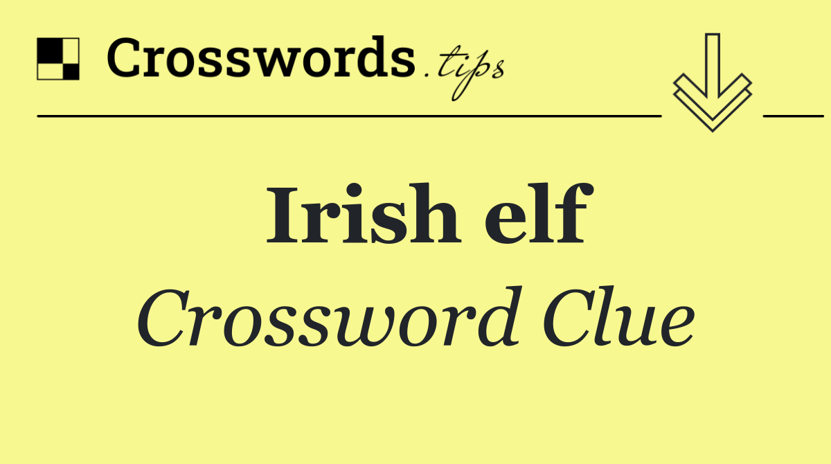 Irish elf