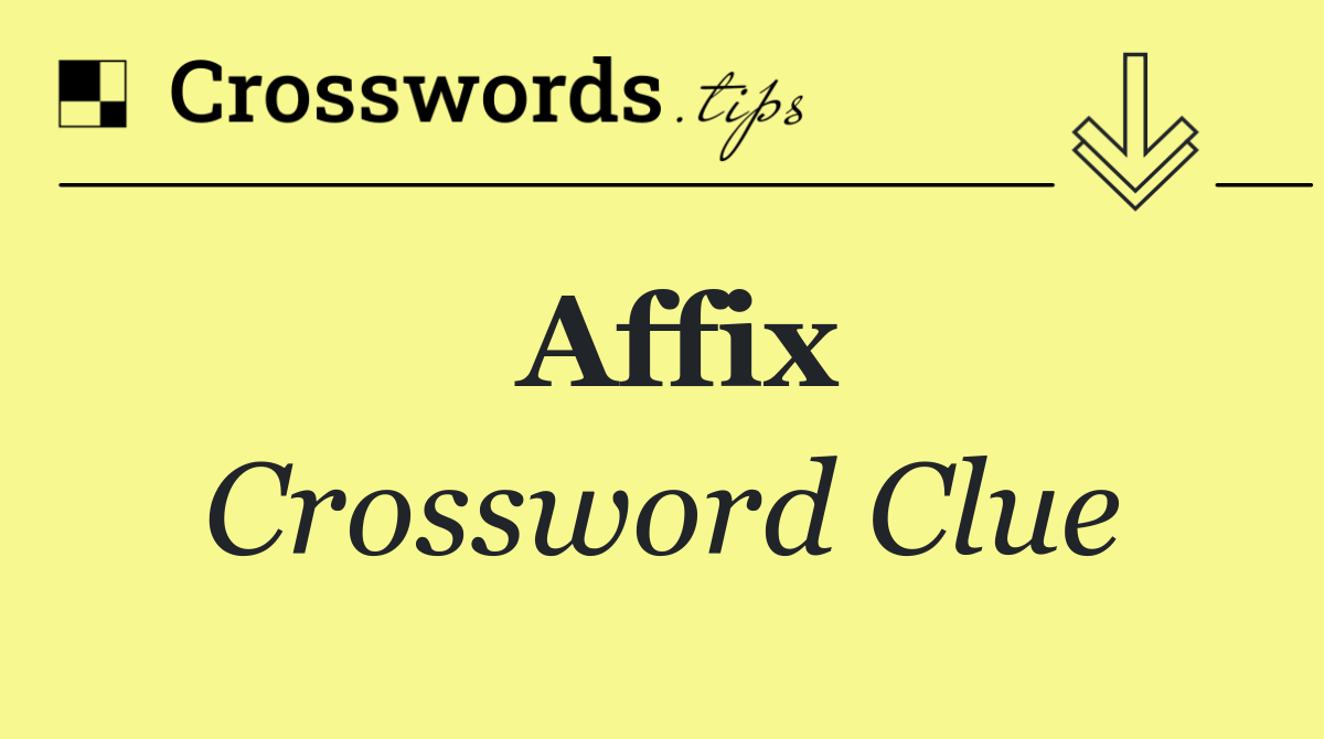 Affix