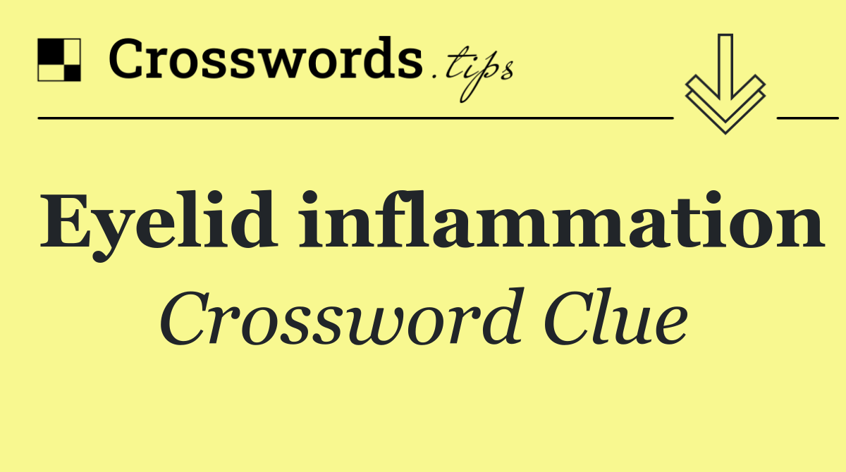 Eyelid inflammation