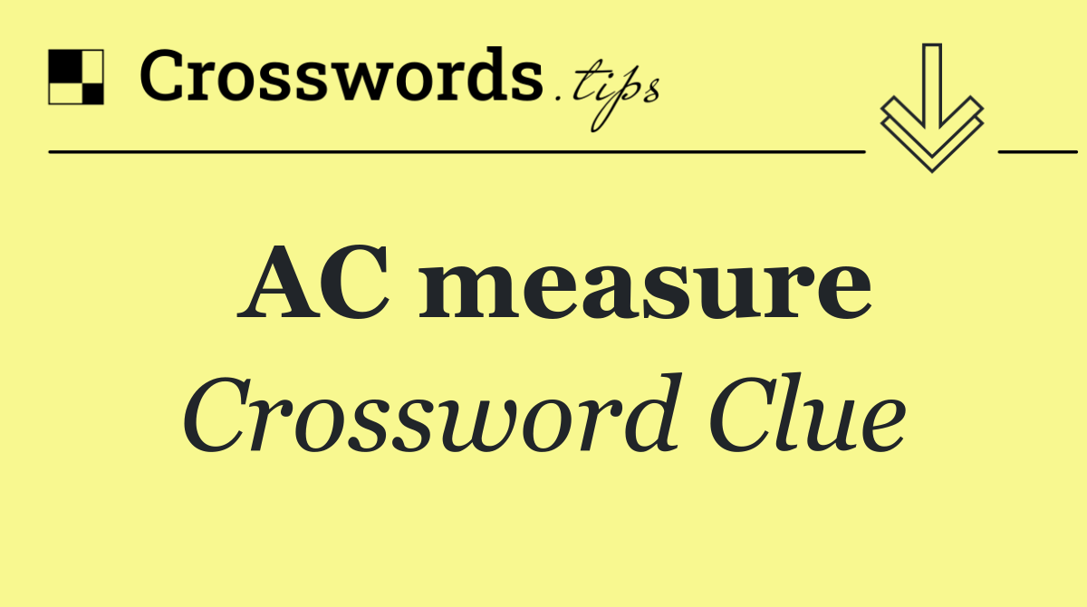 AC measure