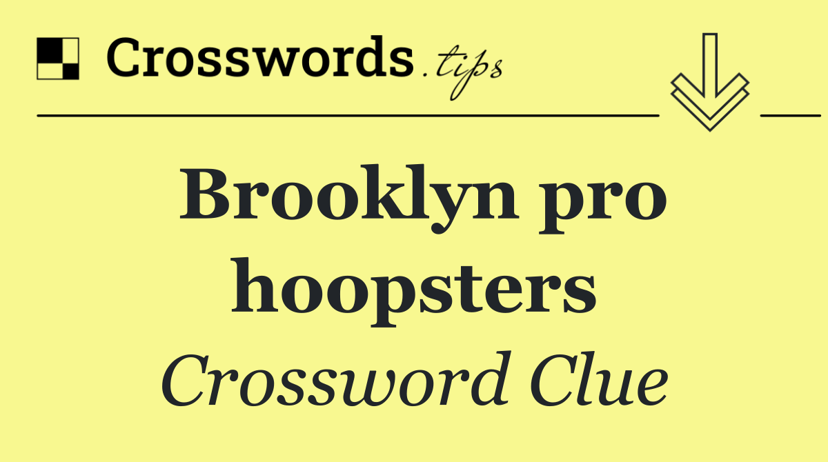 Brooklyn pro hoopsters