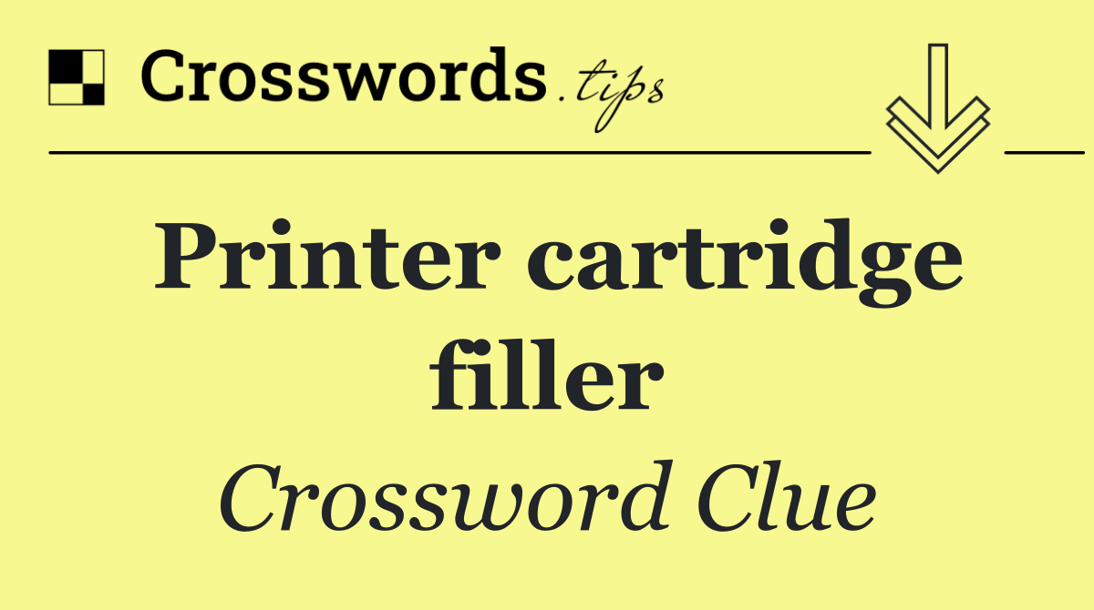 Printer cartridge filler