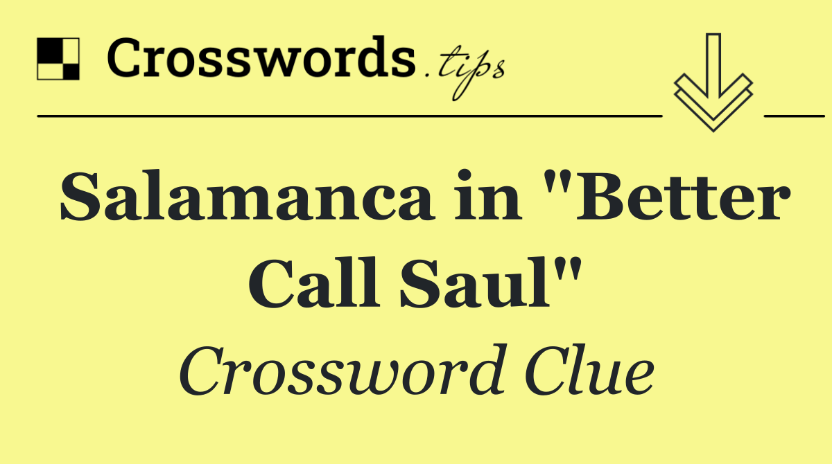 Salamanca in "Better Call Saul"