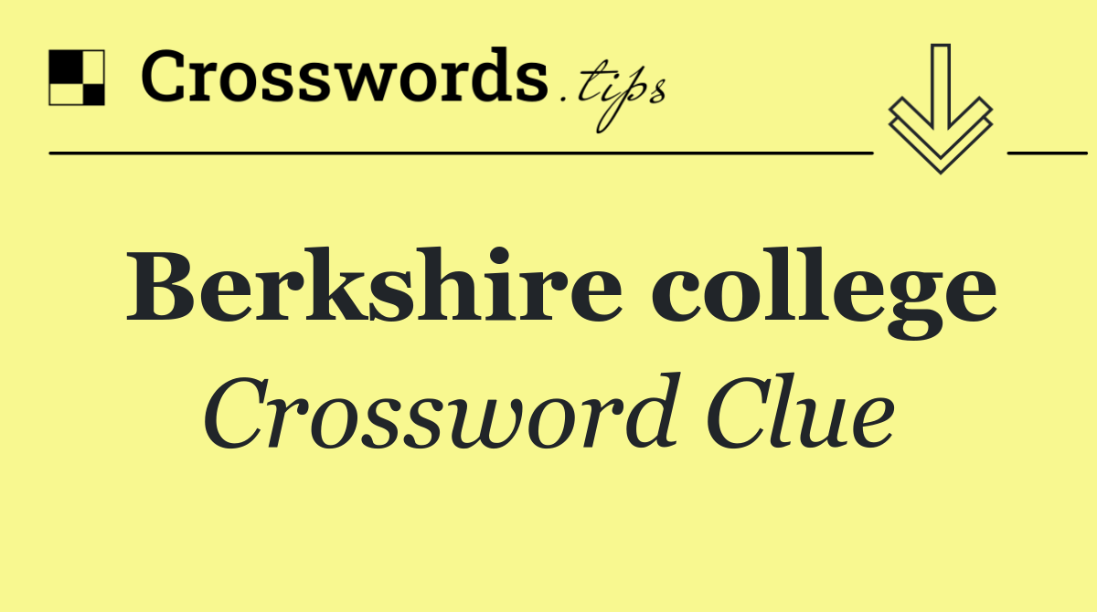Berkshire college