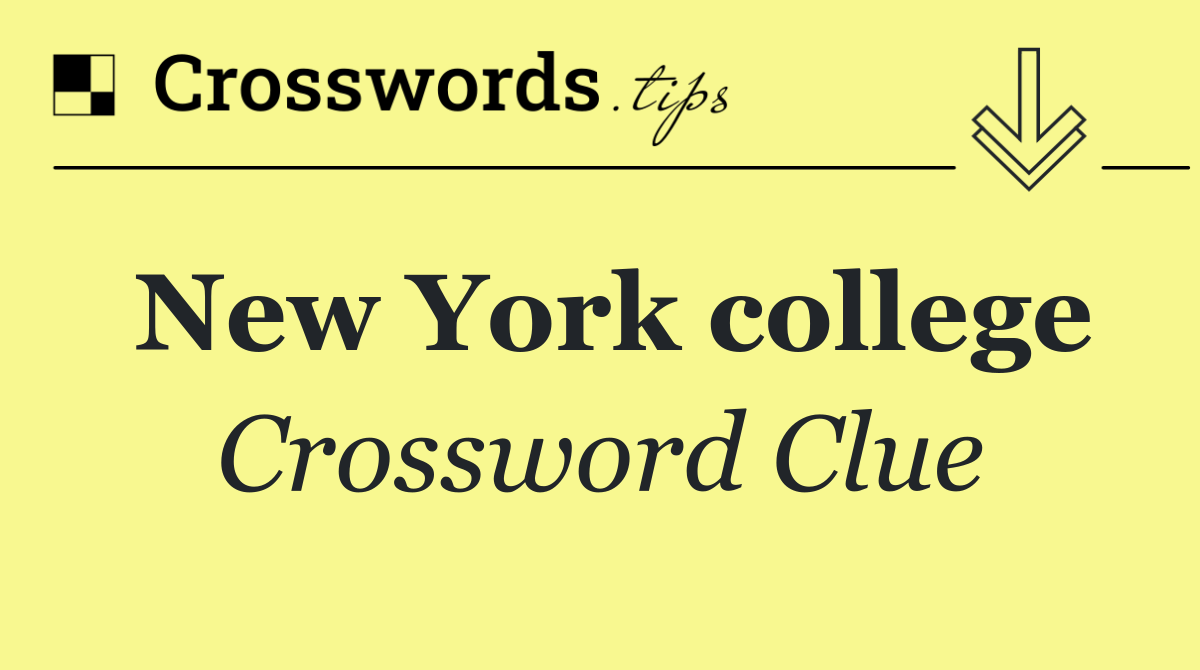New York college