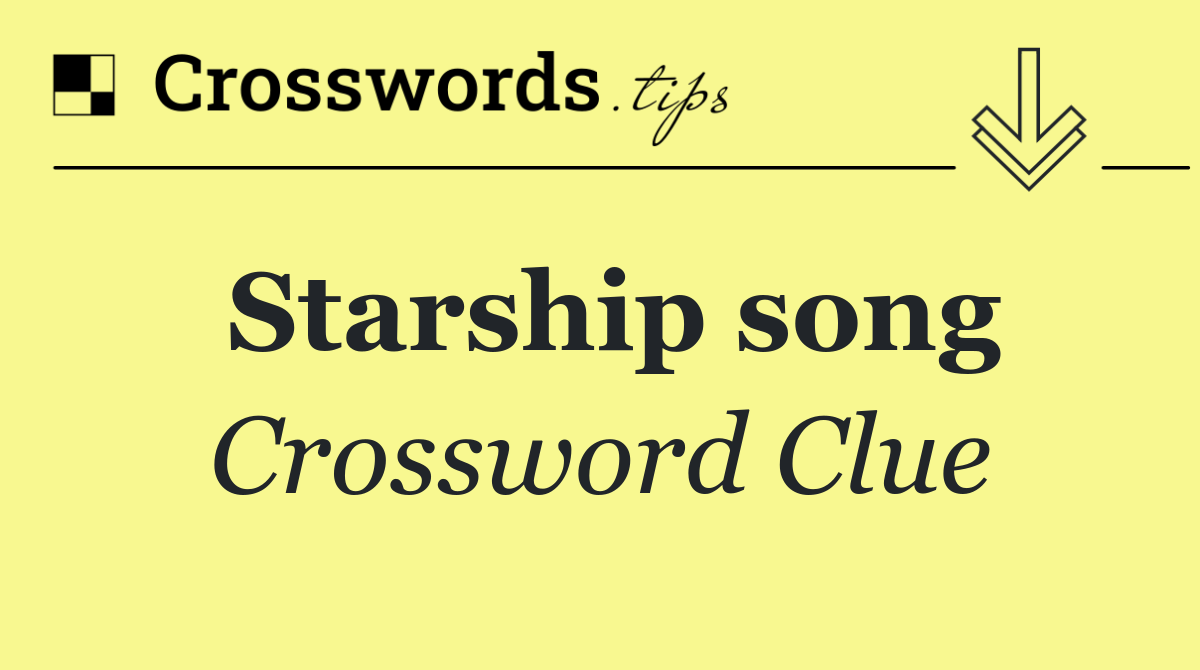 Starship song
