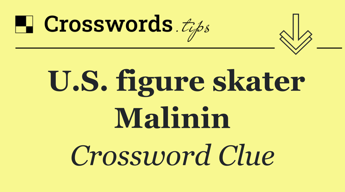 U.S. figure skater Malinin