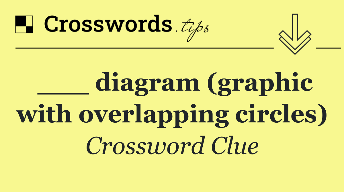 ___ diagram (graphic with overlapping circles)