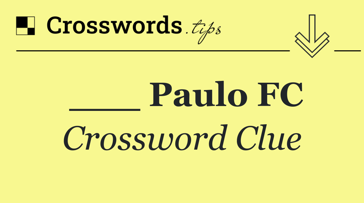 ___ Paulo FC