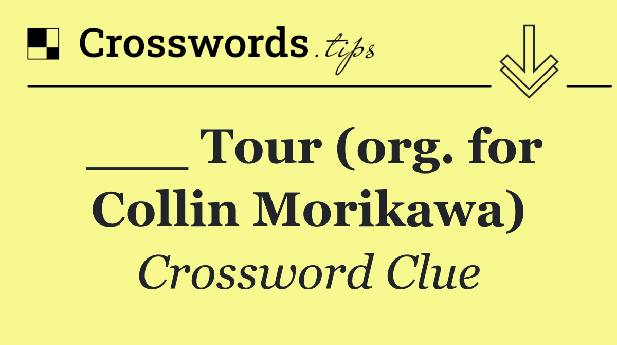 ___ Tour (org. for Collin Morikawa)