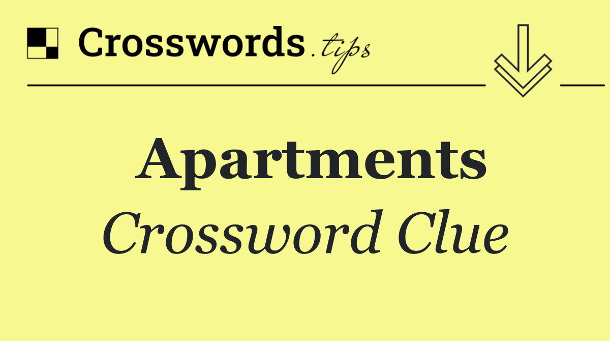 Apartments