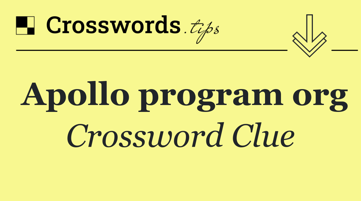 Apollo program org