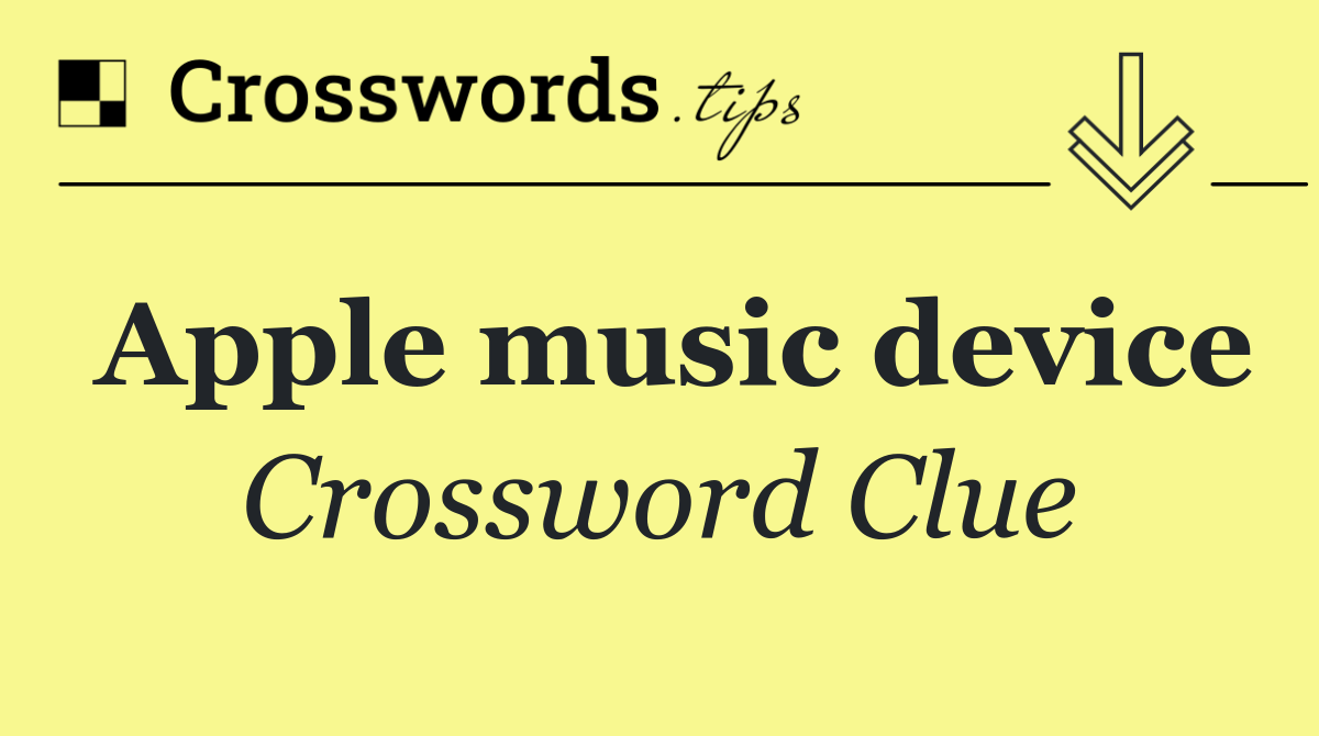 Apple music device