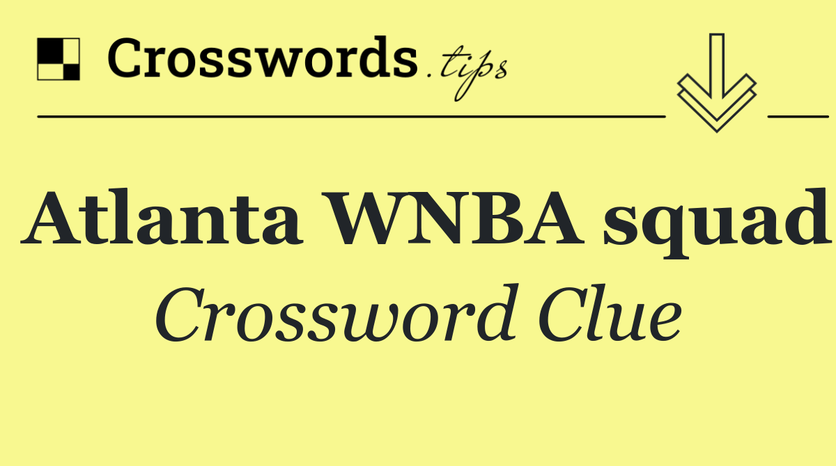 Atlanta WNBA squad