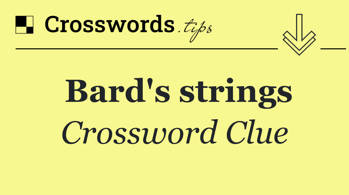 Bard's strings