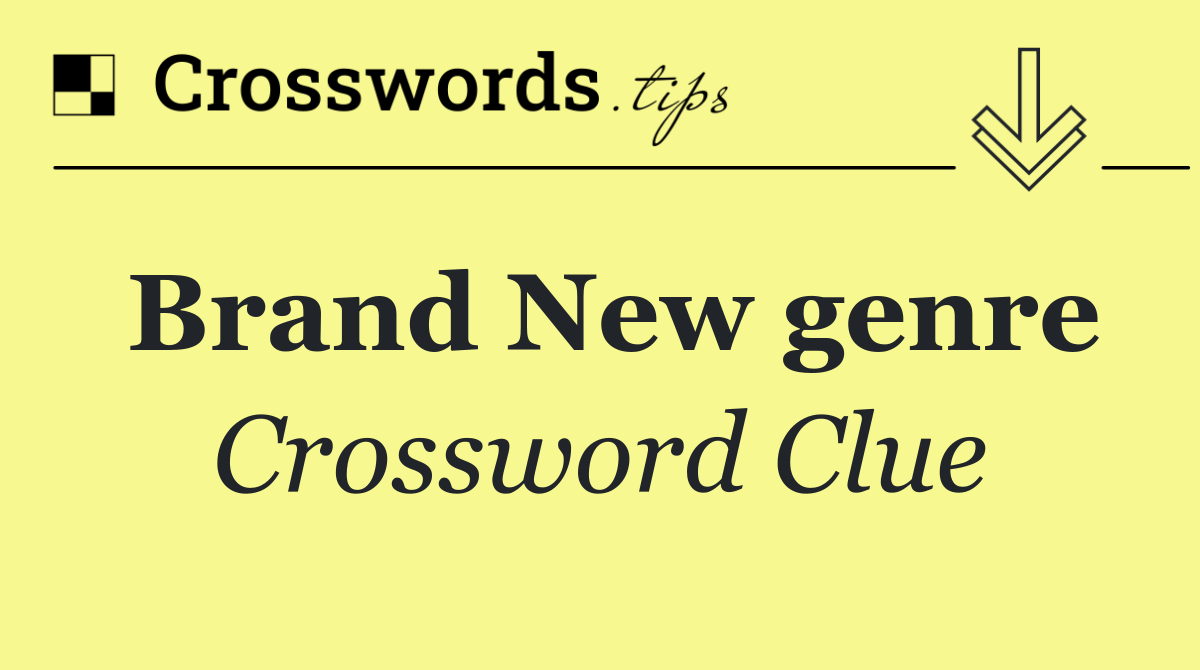 Brand New genre