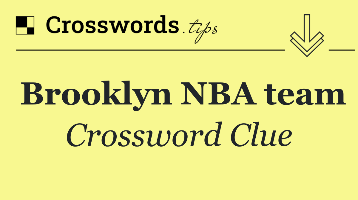 Brooklyn NBA team