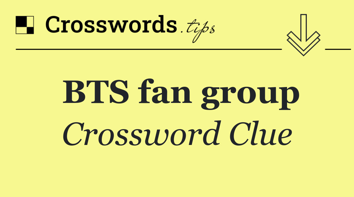 BTS fan group