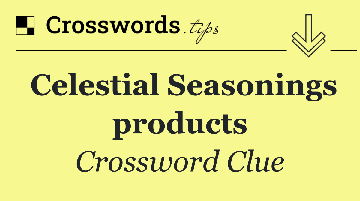 Celestial Seasonings products