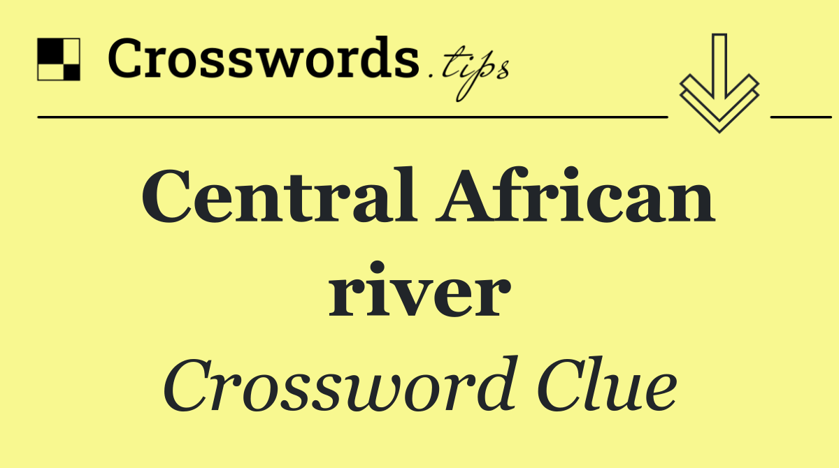 Central African river