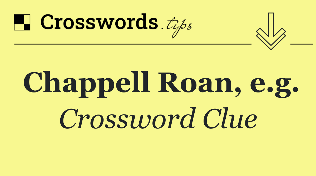 Chappell Roan, e.g.