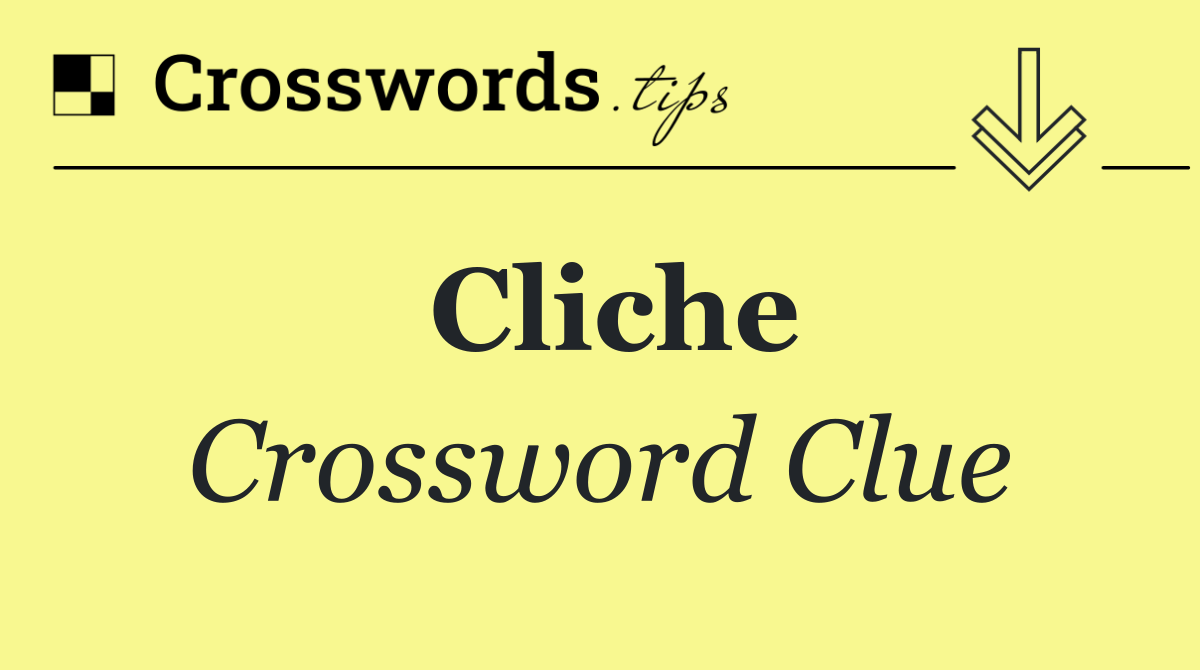 Cliche