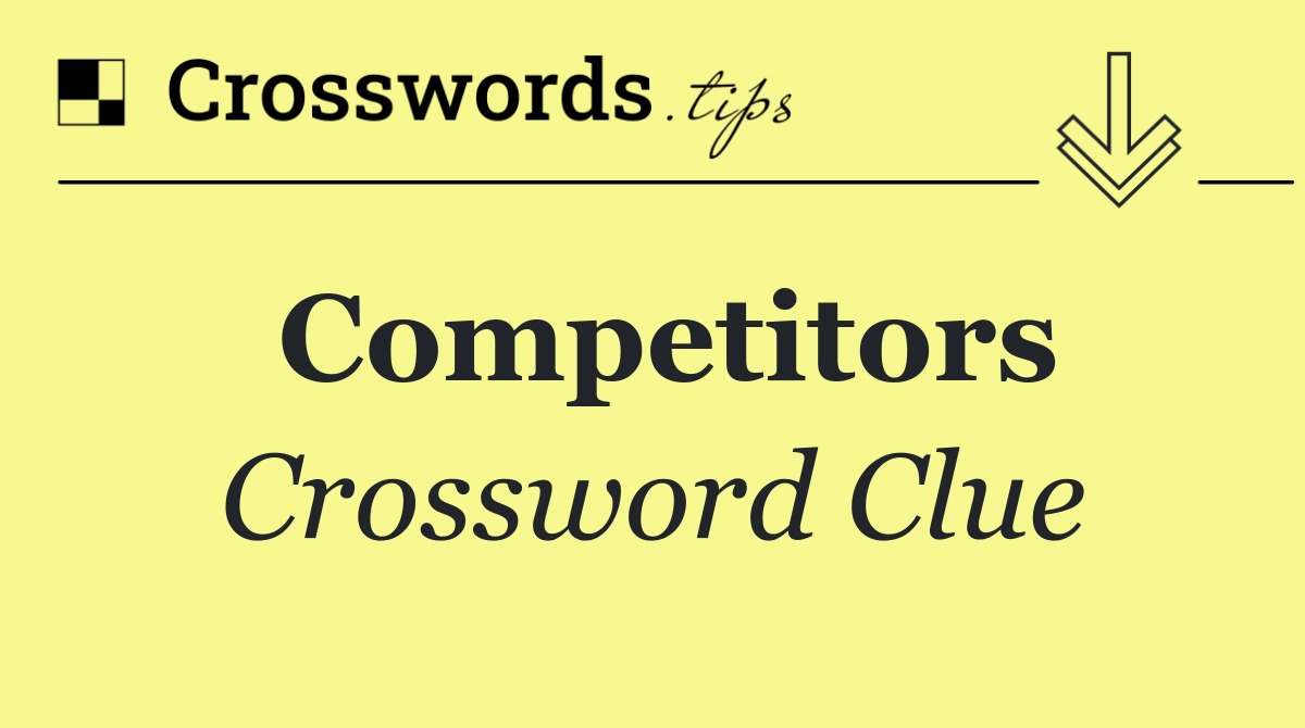 Competitors