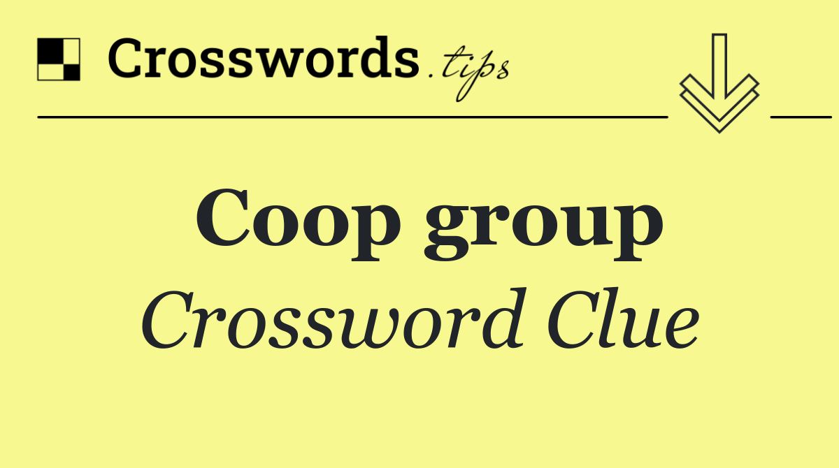 Coop group