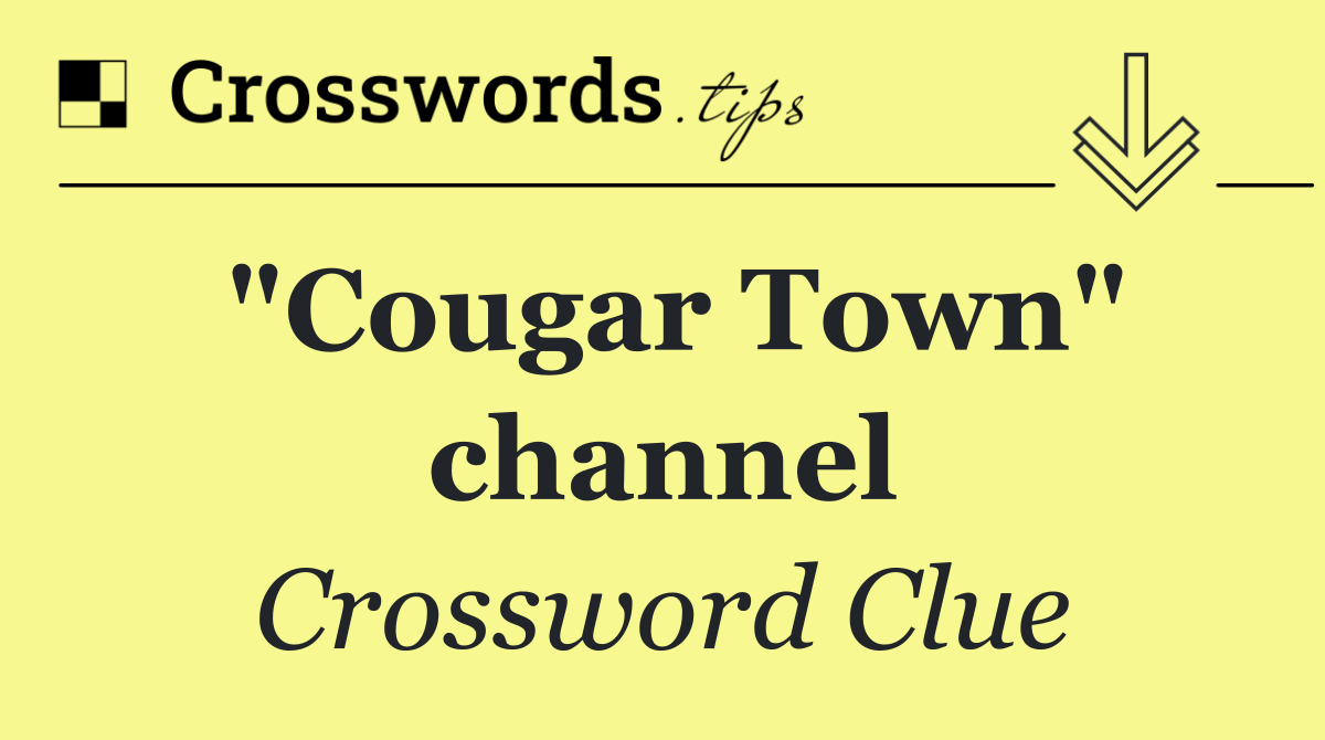 "Cougar Town" channel